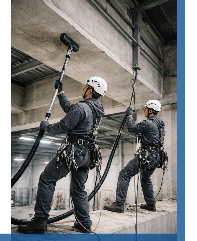 Обеспыливание потолочных конструкций в Конаково от 253 р. |ВЫСОТНИК-Кнк