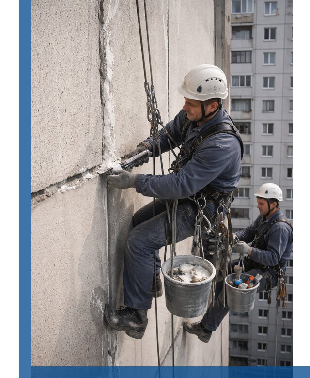 Утепление межпанельных швов в Конаково профессионально и надежно