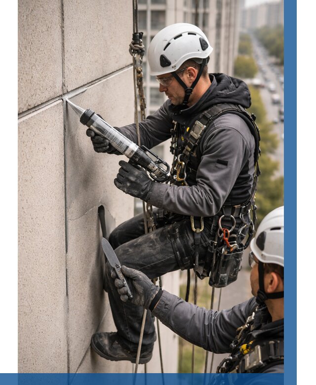 Первичная герметизация швов в Конаково от 608 р. | ВЫСОТНИК-Кнк