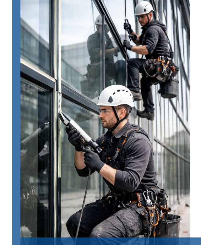 Герметизация витражных швов в Конаково для зданий и фасадов