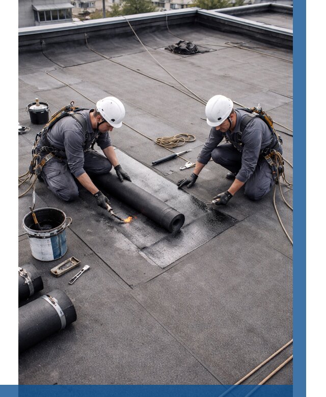 Ремонт мягкой кровли под ключ в Конаково от 710 р. | ВЫСОТНИК-Кнк