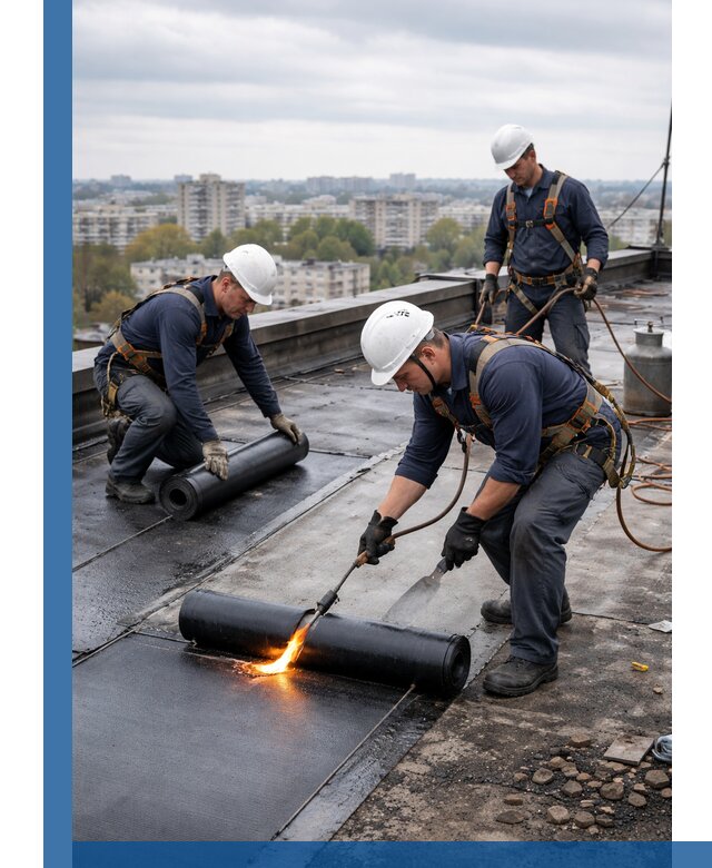 Ремонт наплавляемой кровли в Конаково качественно и надежно