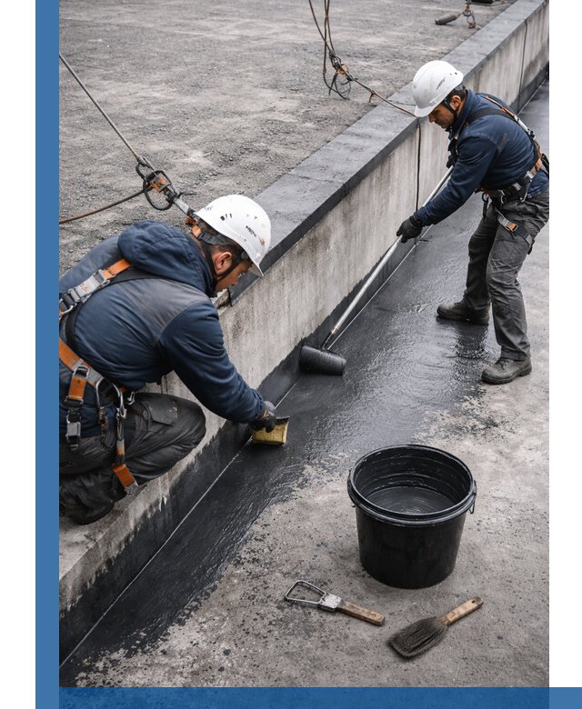 Гидроизоляция кровли жидкой резиной профессионально в Конаково