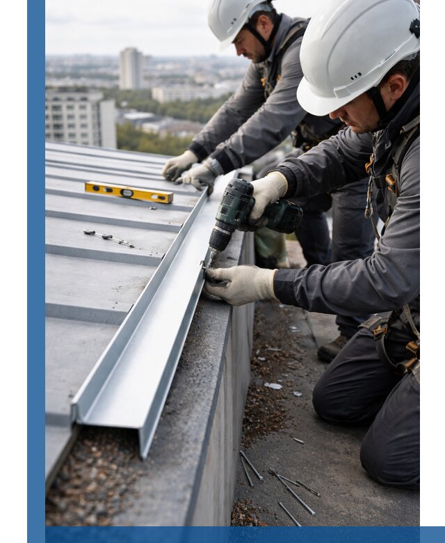 Монтаж капельника на кровле в Конаково с гарантией качества