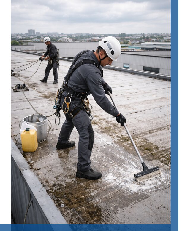 Очистка крыши по графику в Конаково от 7603 р. | ВЫСОТНИК-Кнк