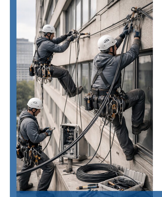 Прокладка оптоволоконного кабеля в Конаково под ключ с тестированием