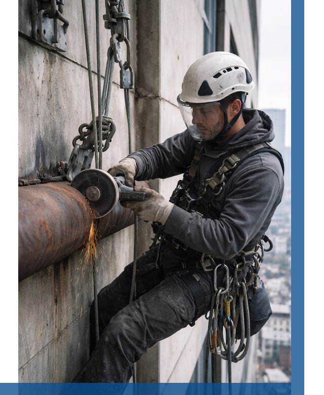 Резка металла на высоте в Конаково по цене от 4562 р. | ВЫСОТНИК-Кнк