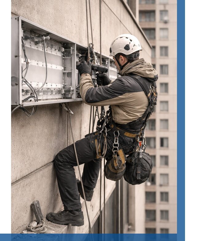 Ремонт вывески на высоте в Конаково от 4562 р. | ВЫСОТНИК-Кнк