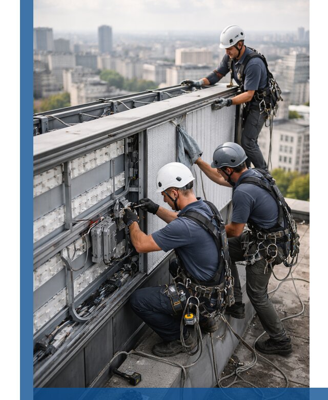 Профессиональное обслуживание крышной рекламы в Конаково под ключ