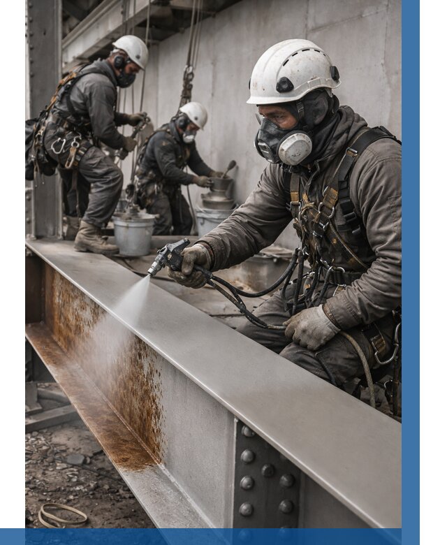 Антикоррозионная покраска металла в Конаково от 710 р. | ВЫСОТНИК-Кнк