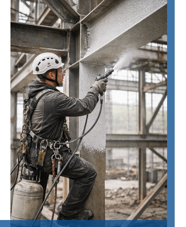 Огнезащита металлоконструкций от 760 р. | ВЫСОТНИК-Кнк в Конаково