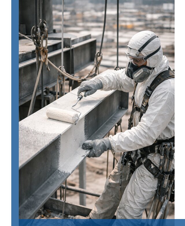 Профессиональная огнезащитная обработка металлоконструкций в Конаково