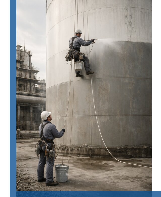 Покраска стальных резервуаров и емкостей в Конаково профессионально