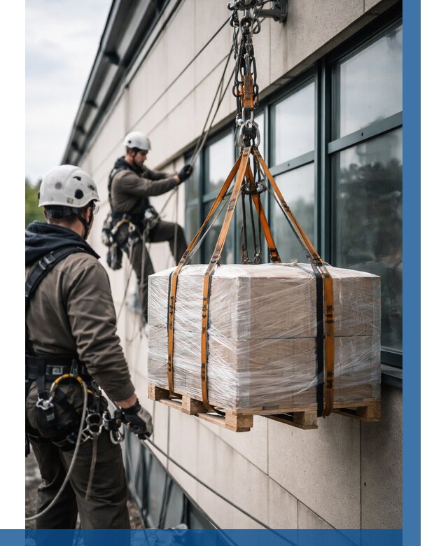 Подъем груза на высоту в Конаково от 3041 р. | ВЫСОТНИК-Кнк