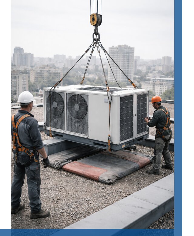 Подъем груза на крышу в Конаково от 5069 р. | ВЫСОТНИК-Кнк заказать