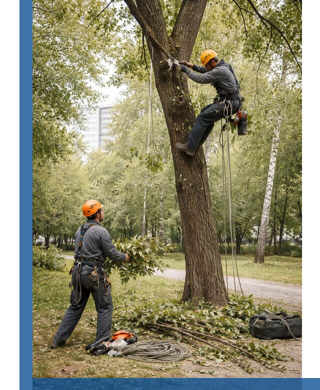 Санитарная обрезка деревьев в Конаково, профессионально и безопасно