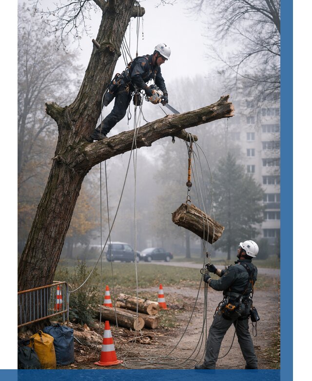 Удаление аварийных деревьев в Конаково от 15206 р. | ВЫСОТНИК-Кнк