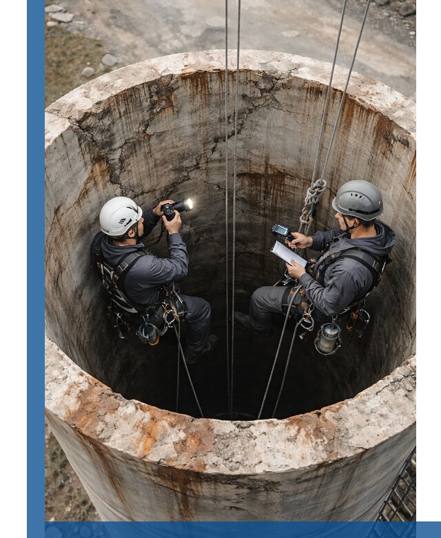 Обследование дымовой трубы: диагностика и оценка состояния в Конаково